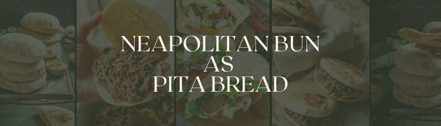 How to Use Our Neapolitan Bun as a Mediterranean Pita napoletan bun tindoro thailand