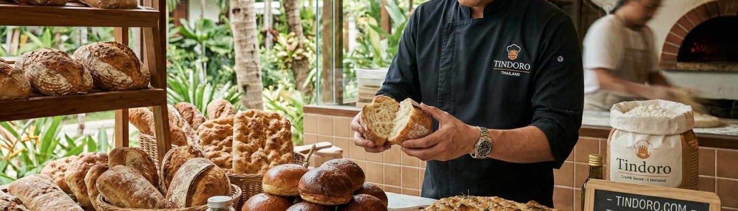 Artisan Bread in Thailand pizza base supplier
