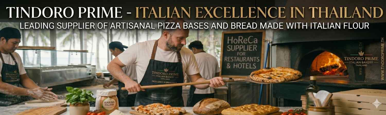 tindoro prime pizza base supplier wholesale b2b pizza base delivery all thailand